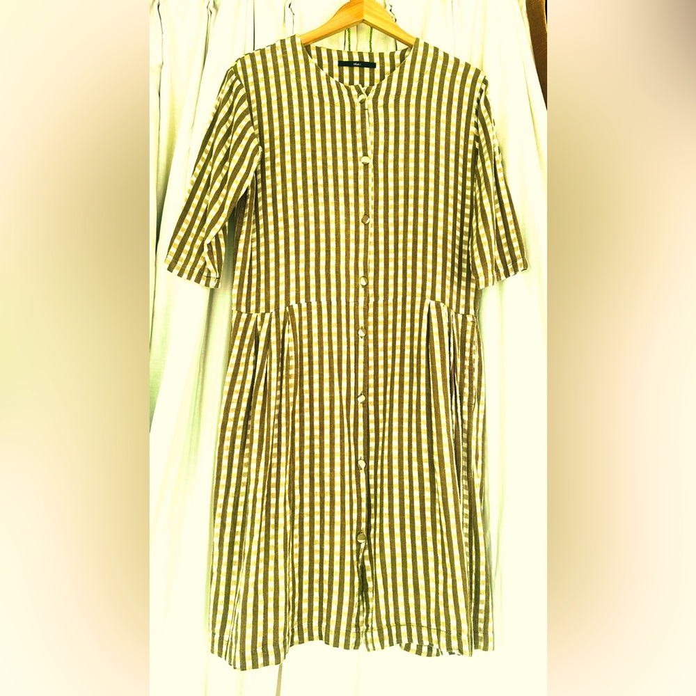Striped Long Sleeve Dress